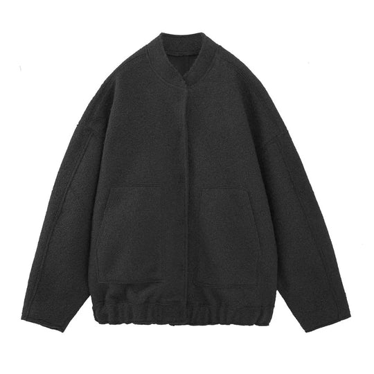 Damen Gemütliche und stylische Fleecejacke mit großen Seitentaschen EB