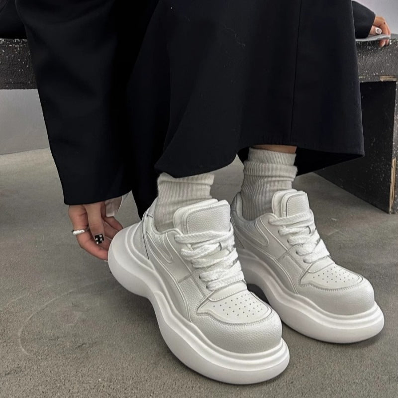 Damen sportive Chunky Sneakers mit innovativem Sohlenprofil und atmungsaktivem Obermaterial EB