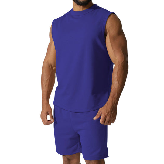 Herren sportliches Kurzarm-Set aus atmungsaktivem Material EB
