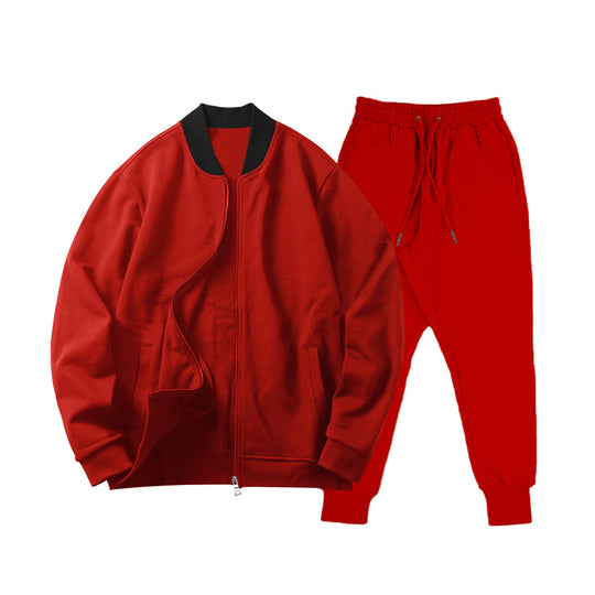 Herren Sportliches Freizeit-Set mit elastischem Bund und funktionalen Taschen EB