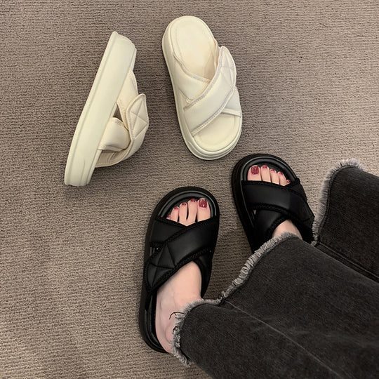 Damen bequeme Sandalen im modernen Design EB