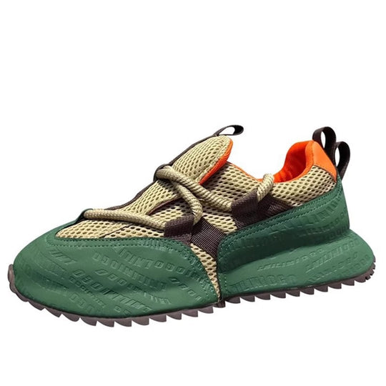 Damen Sportliche Mesh-Sneaker mit komfortablem Innensohle und rutschfester Sohle EB
