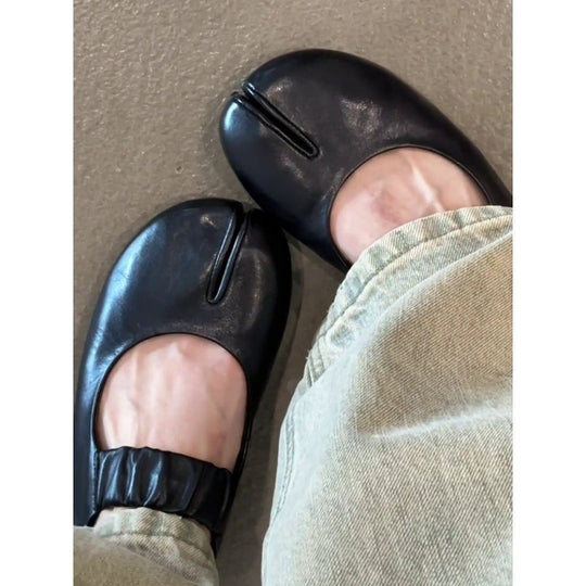 Damen Mokassins mit raffiniertem Design und elastischem Riemen EB