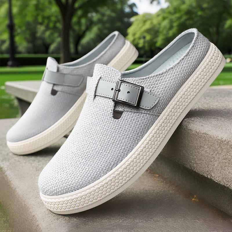 Damen Bequeme Clogs mit verstellbarer Schnalle EB