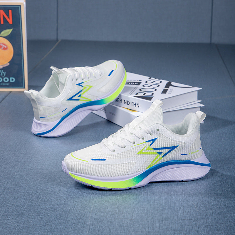 Damen Sportliche Laufschuhe mit dämpfender und atmungsaktiver Obermaterialstruktur EB