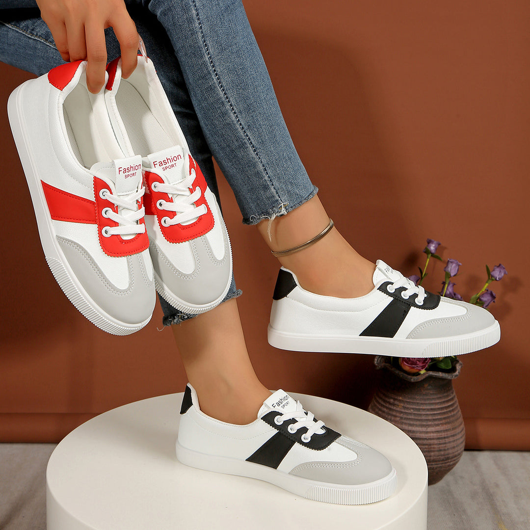 Damen Sportliche Sneaker mit atmungsaktivem Obermaterial und komfortablem Fußbett EB
