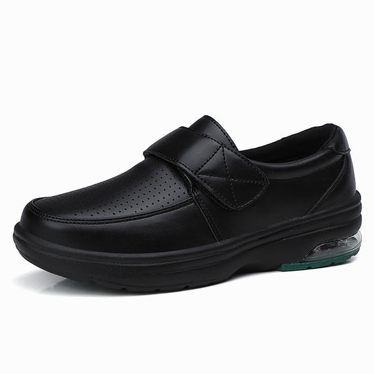 Damen Komfortable Sneakers mit elastischem Klettverschluss und atmungsaktiver Sohle EB