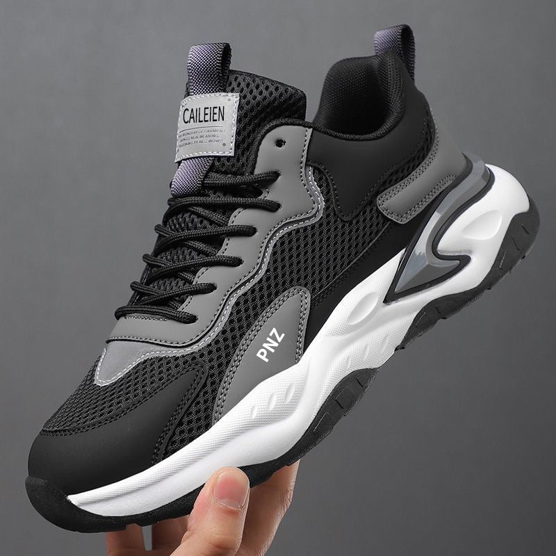 Damen Sportliche Laufschuhe mit atmungsaktivem Mesh-Obermaterial und dämpfender Sohle EB