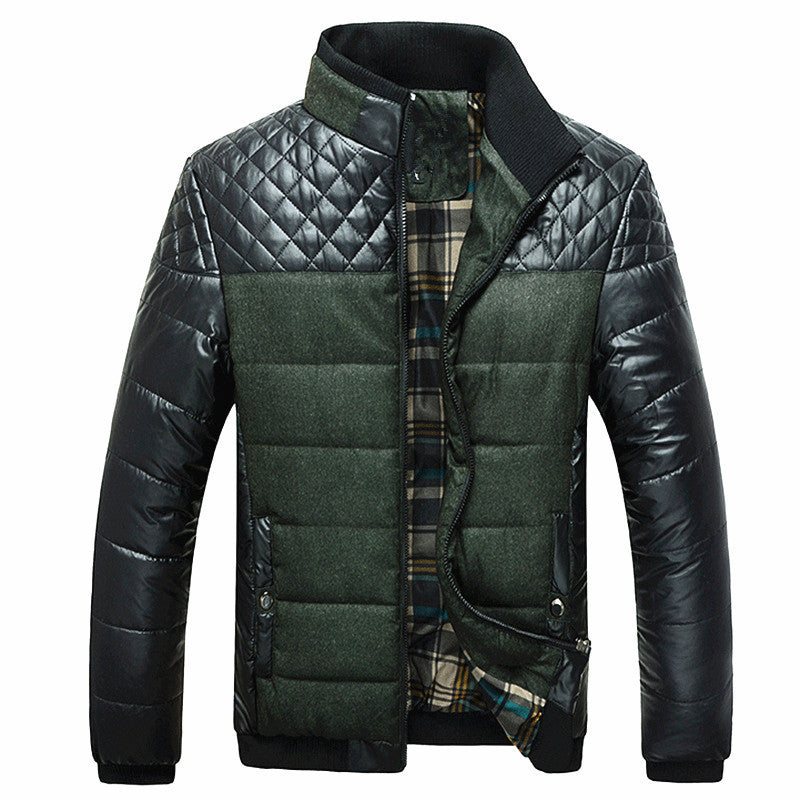 Herren gesteppte Technikjacke mit modernem Design EB