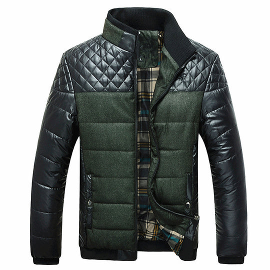Herren gesteppte Technikjacke mit modernem Design EB