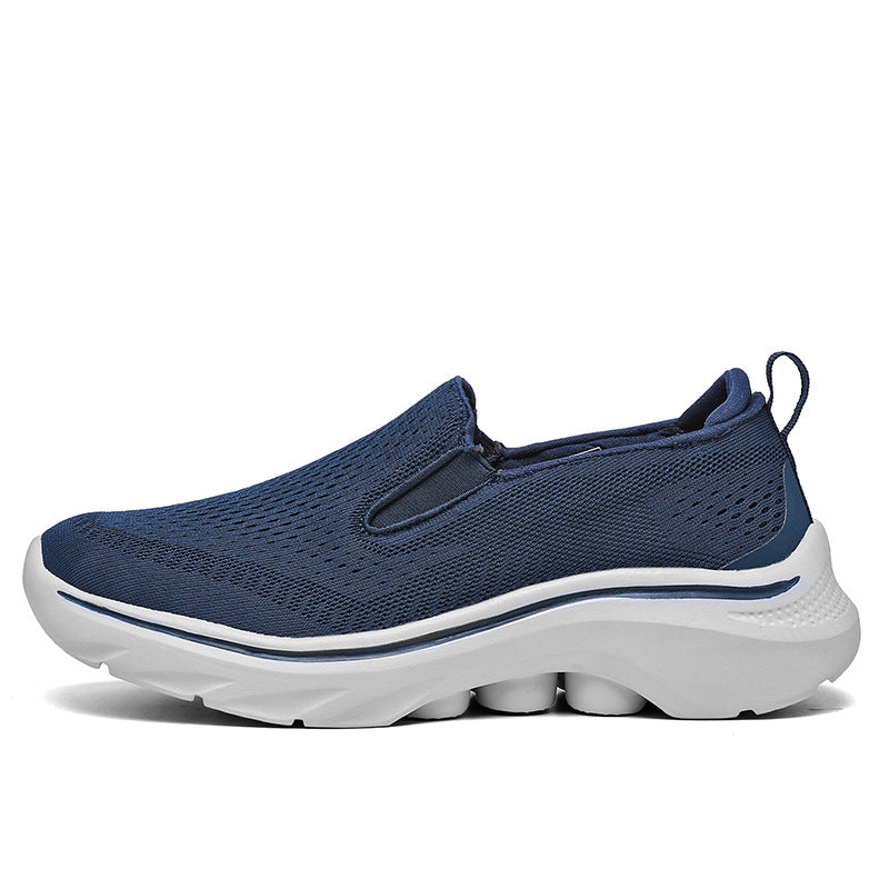 Damen Atmungsaktive Slip-On Sneakers mit flexiblem Sohlenkomfort EB