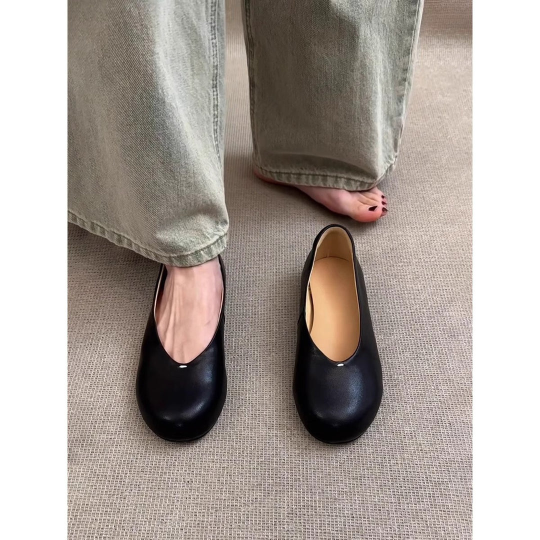 Damen klassische Ballerinas mit elegantem Schnitt und komfortabler Passform EB