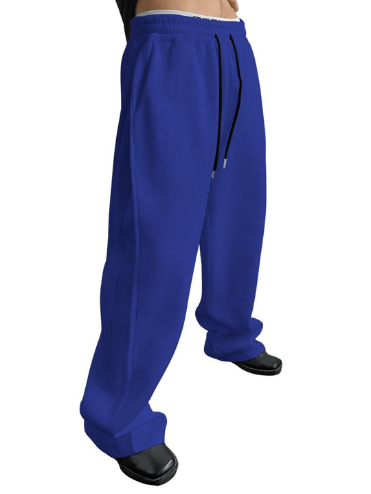 Unisex nan lässige Oversize Jogginghose mit elastischem Bund und Kordelzug EB