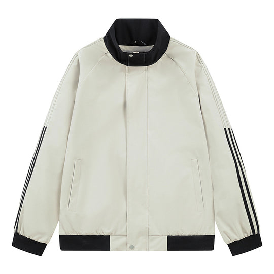 Damen sportliche Übergangsjacke mit hohem Kragen und seitlichen Eingrifftaschen EB