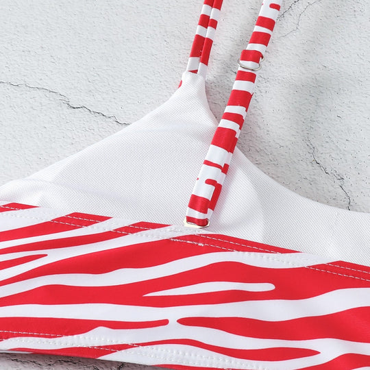 Damen Bikini Set mit verspieltem Rock EB