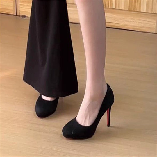 Damen elegante spitze High Heel Pumps EB