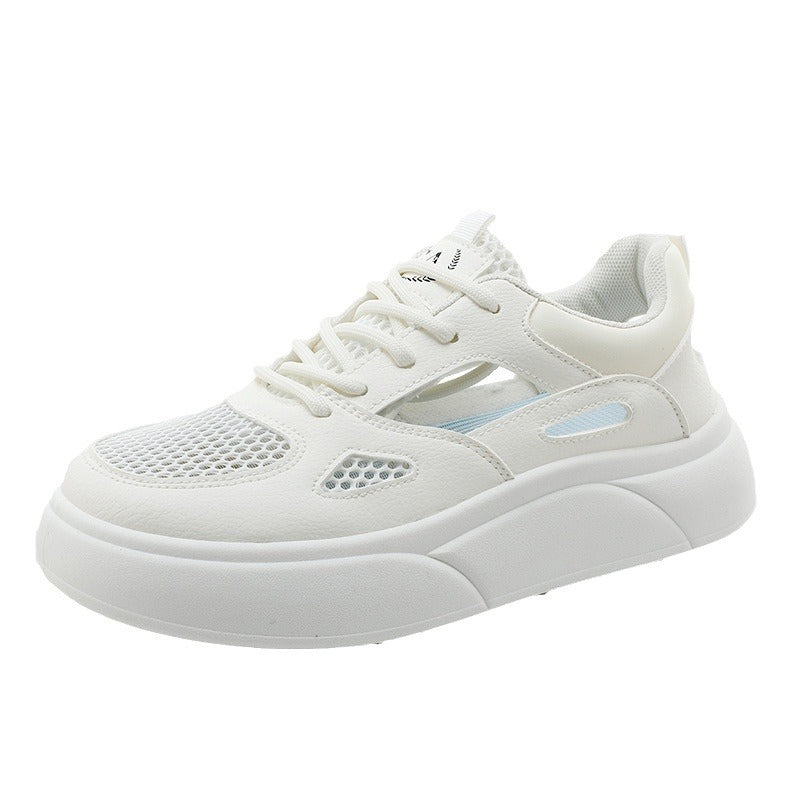 Damen Sportliche Sneaker mit atmungsaktivem Mesh-Obermaterial und dämpfender Sohle EB