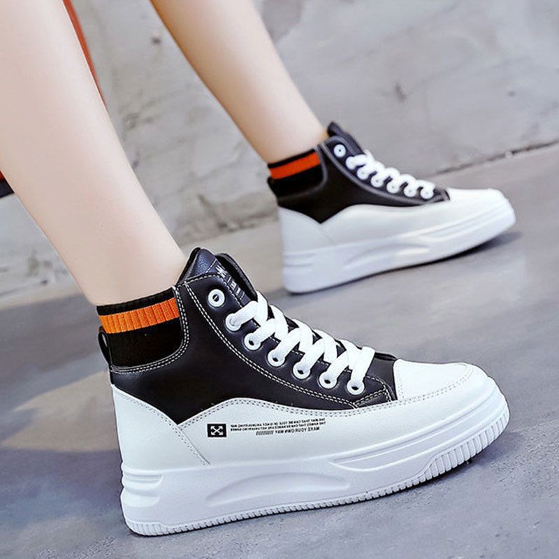 Damen Hochtop Sneakers mit innovativer Dämpfungstechnologie und modischen Akzenten EB