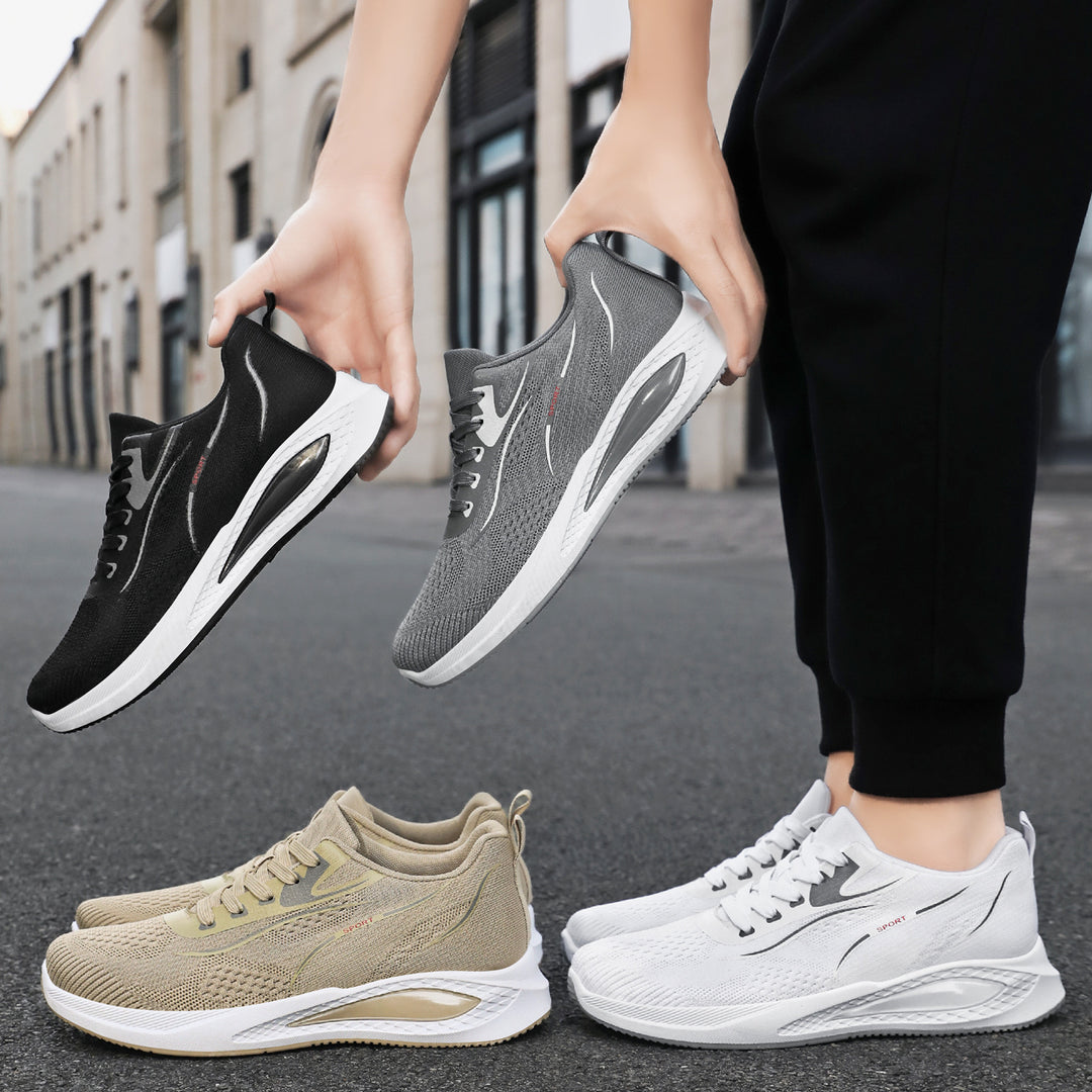Damen Sportliche Laufschuhe mit atmungsaktivem Obermaterial und dämpfender Sohle EB