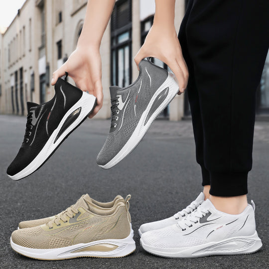 Damen Sportliche Laufschuhe mit atmungsaktivem Obermaterial und dämpfender Sohle EB