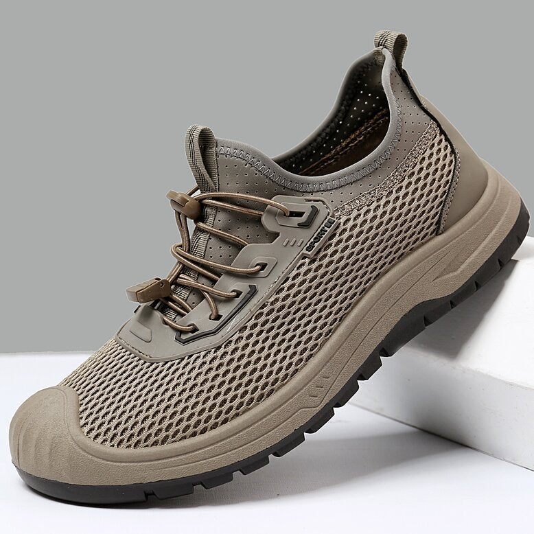 Damen Atmungsaktive Sportliche Laufschuhe mit robustem Schutz EB