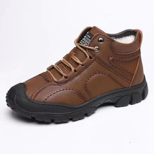 Damen Abenteuerliche Outdoor-Stiefelette mit rutschfester Laufsohle und warmem Innenfutter EB