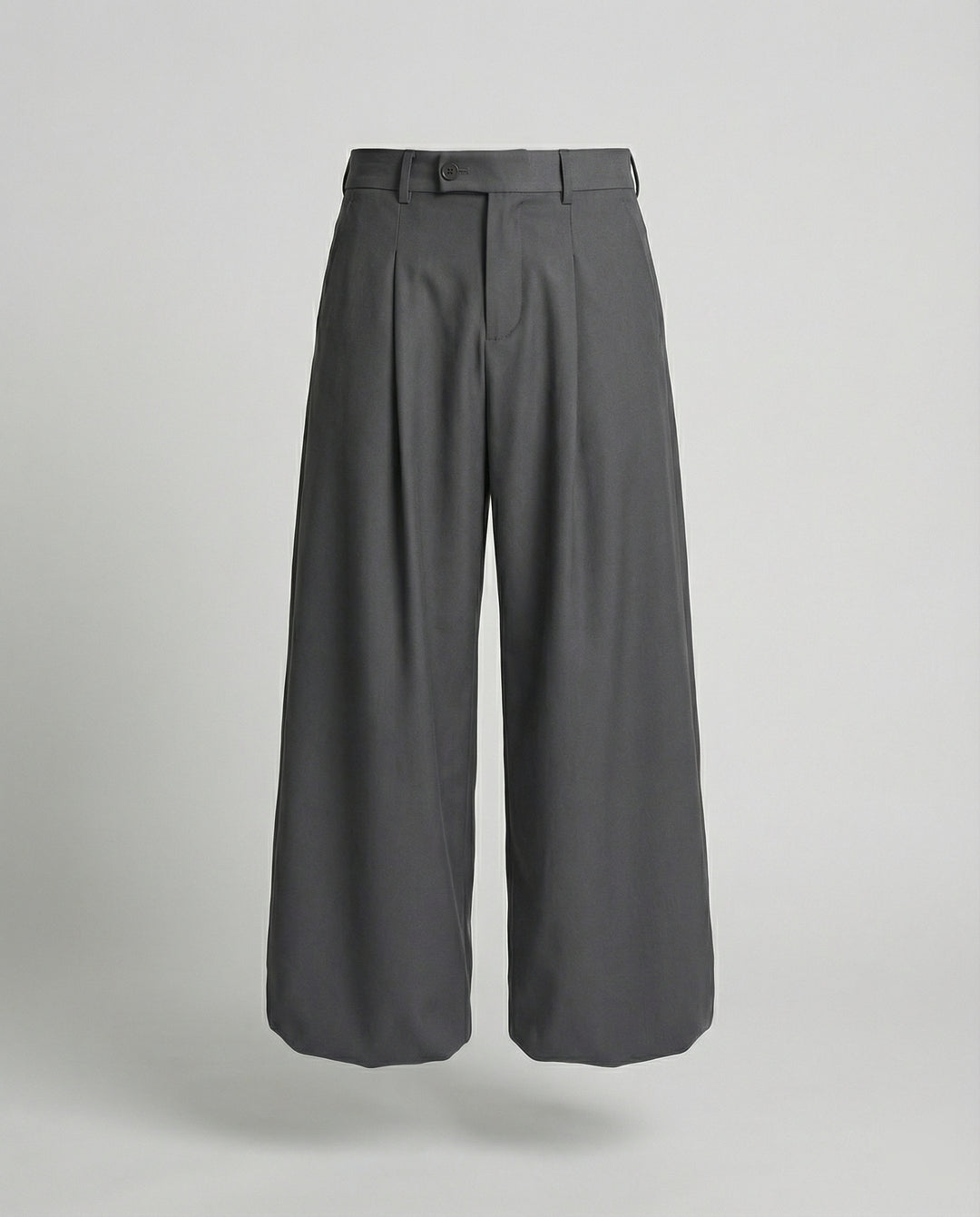Lockere Oversize Herren Stoffhose Casual Streetwear Weites Bein Unisex