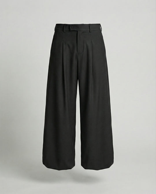 Retro Lockere Weite Stoffhose für Herren und Damen im Trend