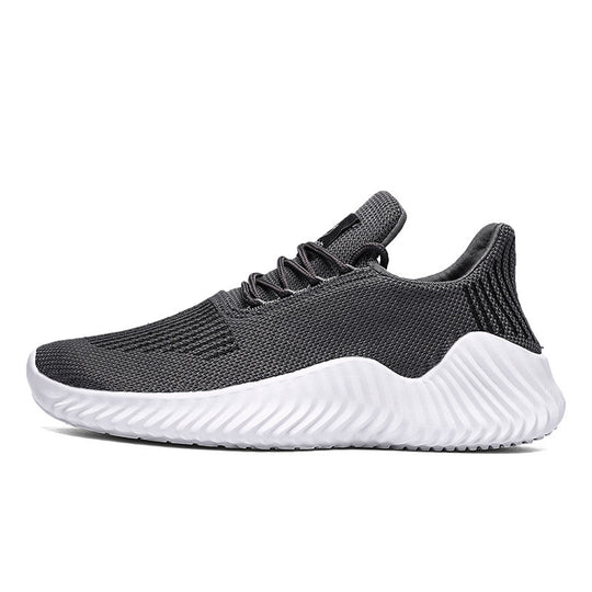 Damen Sneakers mit atmungsaktiver Strick-Oberfläche und flexibler Laufsohle EB