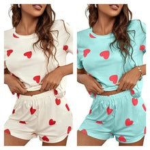 Damen Herzdruck Lounge-Set EB