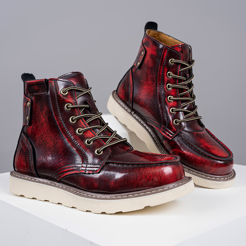 Damen Modische Arbeitsstiefel mit strapazierfähigem Obermaterial und rutschfester Sohle EB