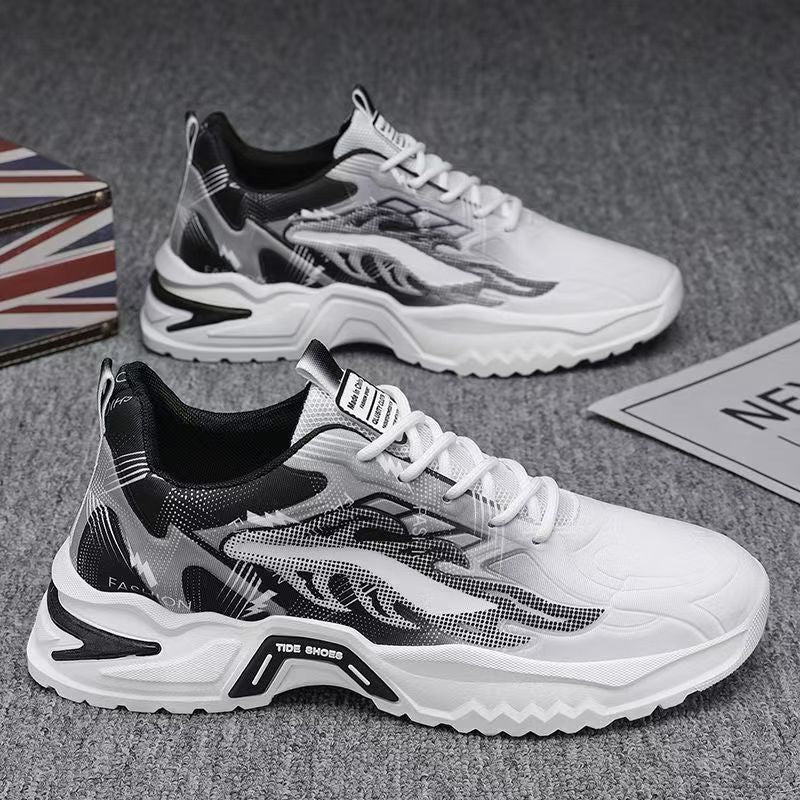 Damen Sportliche Sneaker mit atmungsaktiver Mesh-Oberfläche EB