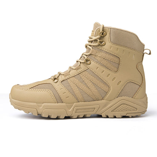 Damen Hochgeschlossene Outdoor-Wanderschuhe mit rutschfester Sohle und atmungsaktiver Membran EB