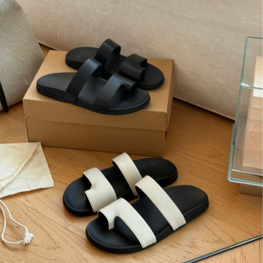 Damen stilvolle Wellness-Sandalen mit verstellbaren Riemen EB
