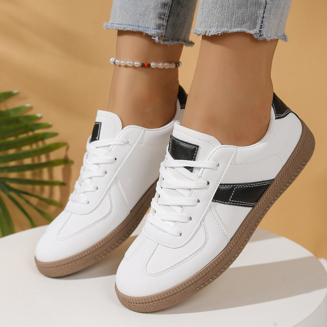 Damen Freizeitsneaker mit modischen Kontrastelementen EB
