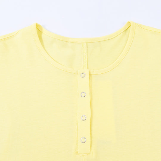 Damen Baumwolle Maxikleid mit langen Ärmeln EB