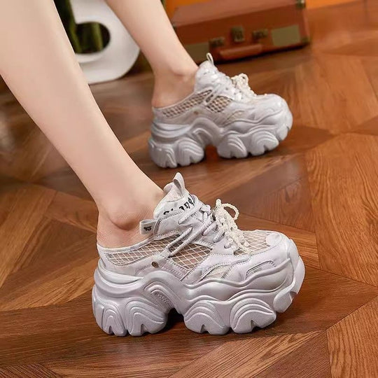 Damen Sportliche Chunky Sneakers EB
