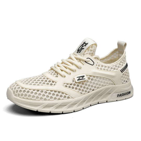 Damen Atmungsaktive Freizeitsneaker mit elastischem Obermaterial und rutschfester Sohle EB