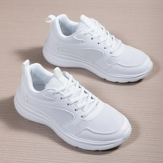 Damen Sportliche Atmungsaktive Sneakers mit Dämpfung EB