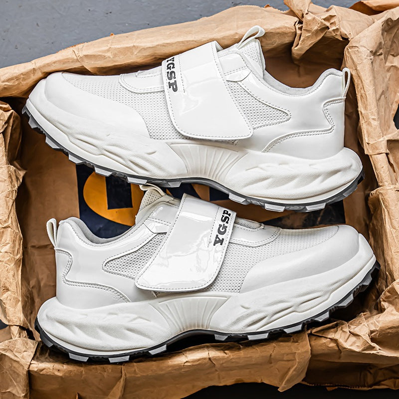 Damen Sportliche Sneaker mit innovativem Klettverschluss und dämpfender Laufsohle EB