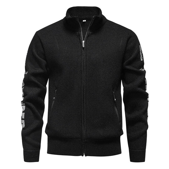 Herren Steppjacke mit hohem Kragen und praktischen Taschen EB