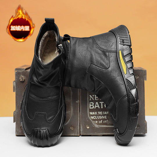 Damen Modische Winter-Stiefeletten mit isolierendem Innenfutter und rutschfester Sohle EB