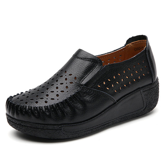 Damen Komfortable Slip-On Sneakers mit anpassungsfähiger Sohle EB