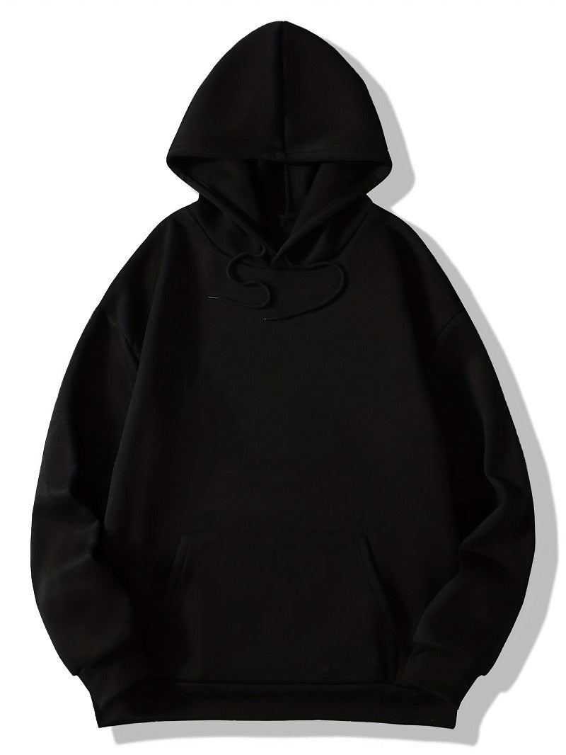 Damen Oversized Kapuzenpullover mit Kängurutasche EB