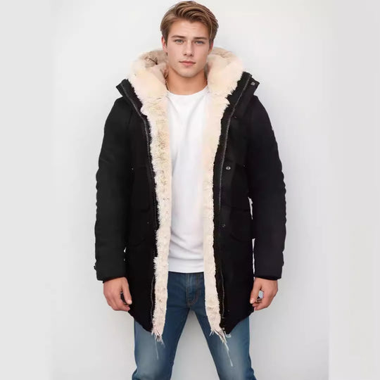 Damen Wickeljacke mit kuscheligem Innenfutter EB