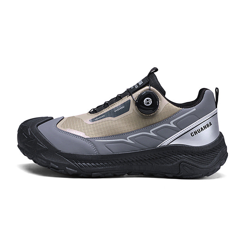 Herren robuste Outdoor‑Trekkingsneaker mit BOA‑Verschluss, verstärkter Zehenkappe und griffiger Trailsohle EB