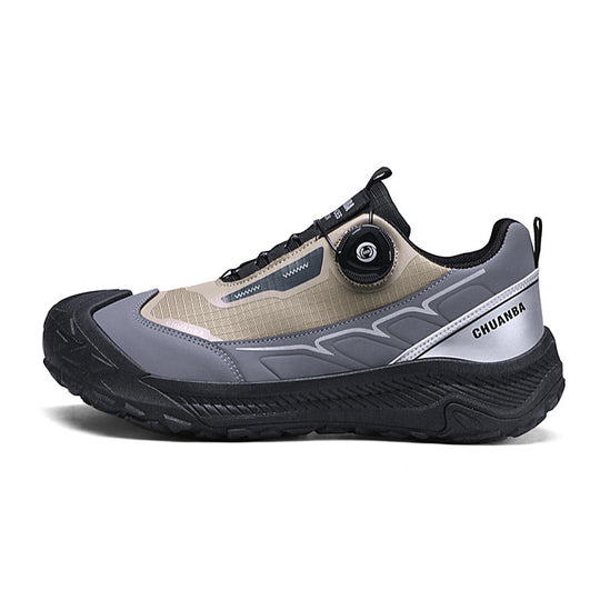 Herren robuste Outdoor‑Trekkingsneaker mit BOA‑Verschluss, verstärkter Zehenkappe und griffiger Trailsohle EB