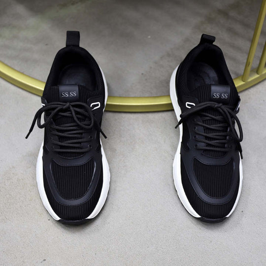 Damen Sportliche Leichtgewicht-Sneaker mit atmungsaktiver Oberflächenstruktur EB