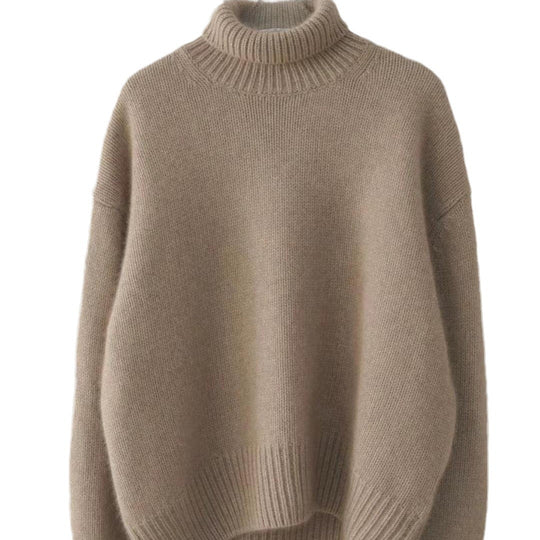 Damen Casual Rollkragenpullover EB