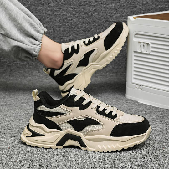 Damen Sportliche Chunky Sneakers mit atmungsaktiver Mesh-Oberfläche und rutschfester Sohle EB